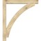Ekena Millwork Thorton Block Rough Sawn Bracket w/ Offset Brace, Douglas Fir, 6"W x 42"D x 48"H BKT0604X42X48THR05RDF - alternate 2